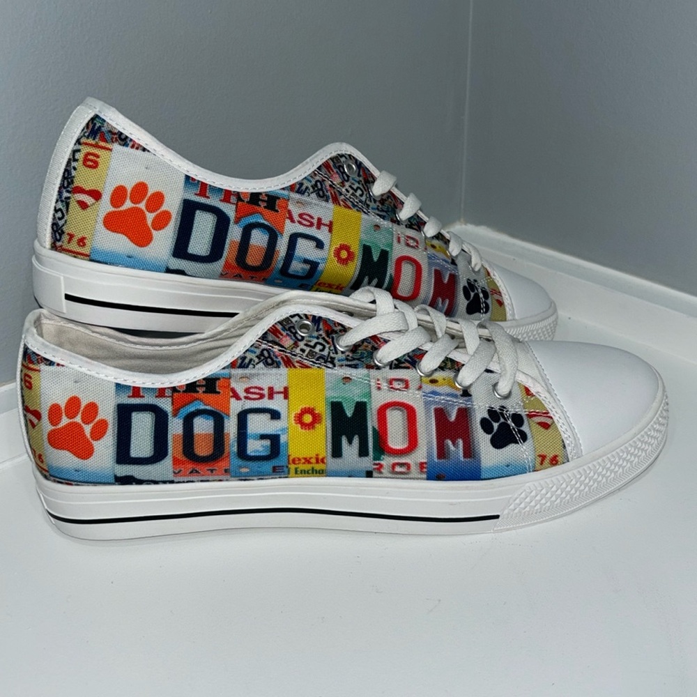 Cute Dog Mom Sneakers